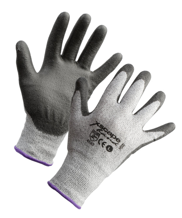 Xscape Cut resistant Glove Level 5 PU coated
