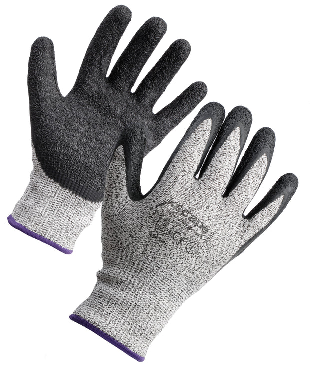 Xscape Gristle Latex Coated Cut Resistant Glove  Level 5