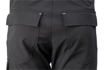 Dymaflex Cut Resistant Trousers - Black rear pockets