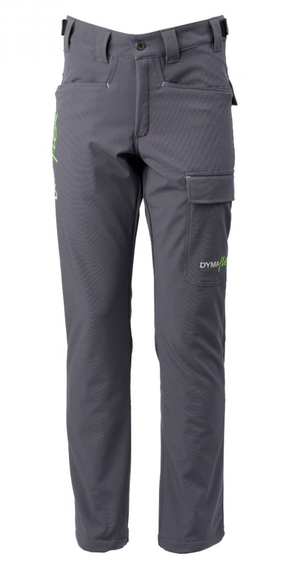Dymaflex Cut-Resistant Trousers - Grey Front View