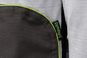 Abdomen patch view of the cut resistant Dymaflex Sweatshirt
